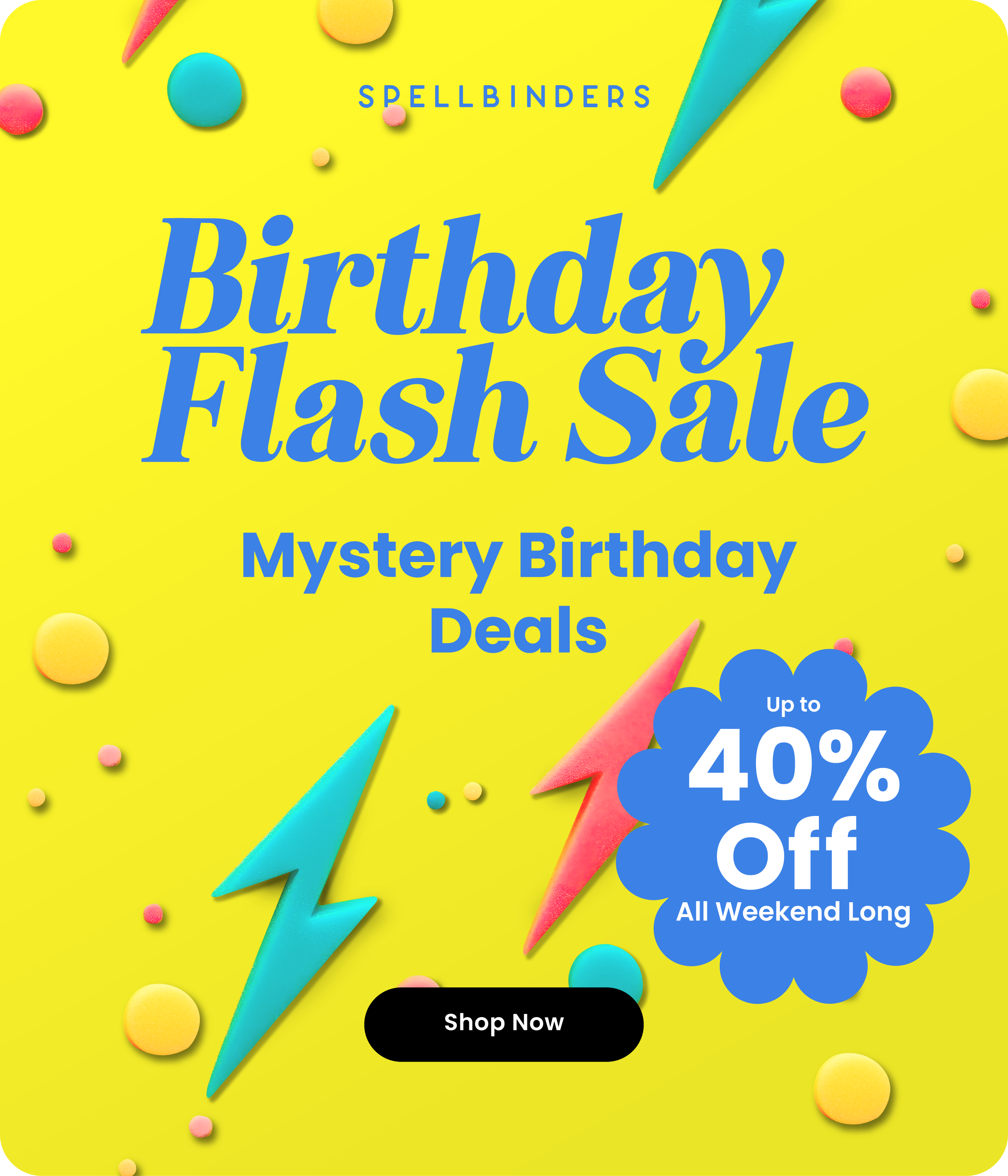 Birthday Flash Sale
