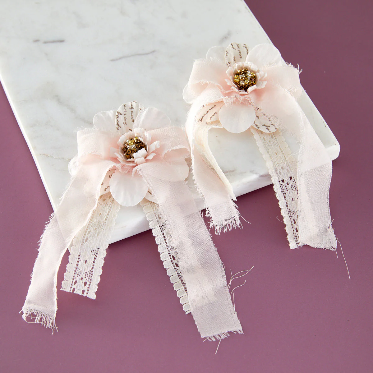 Image of Prima Buttons & Keepsakes by Frank Garcia Elegant Fleurs Dimensional Flowers