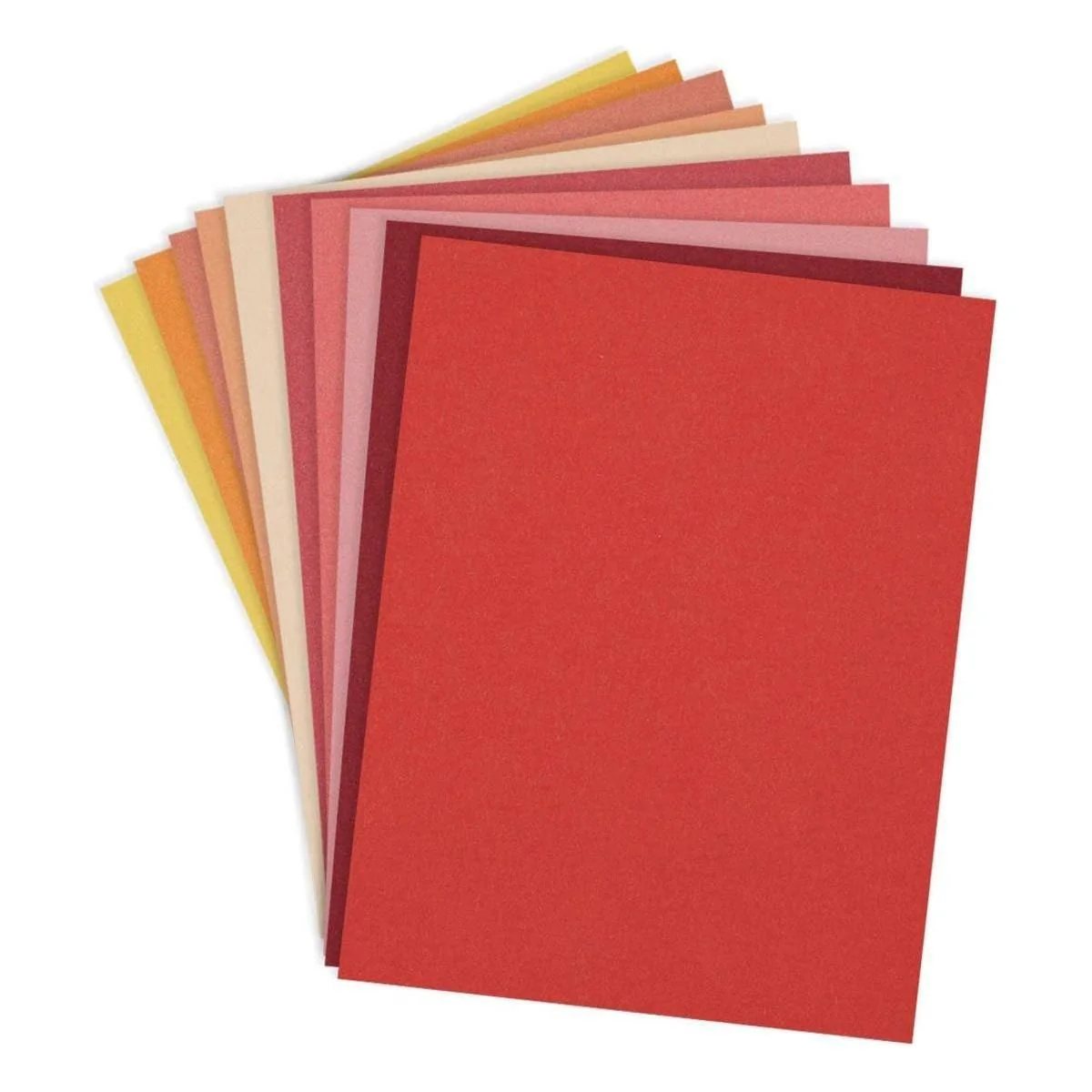 Image of Warm Assortment ColorWheel Cardstock 8.5