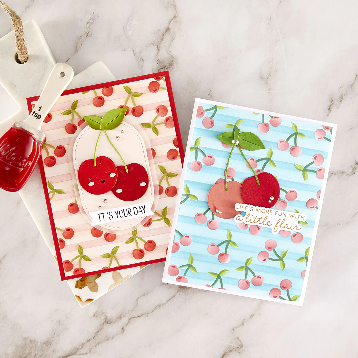 Image of Cherry Chic - Stencil of the Month