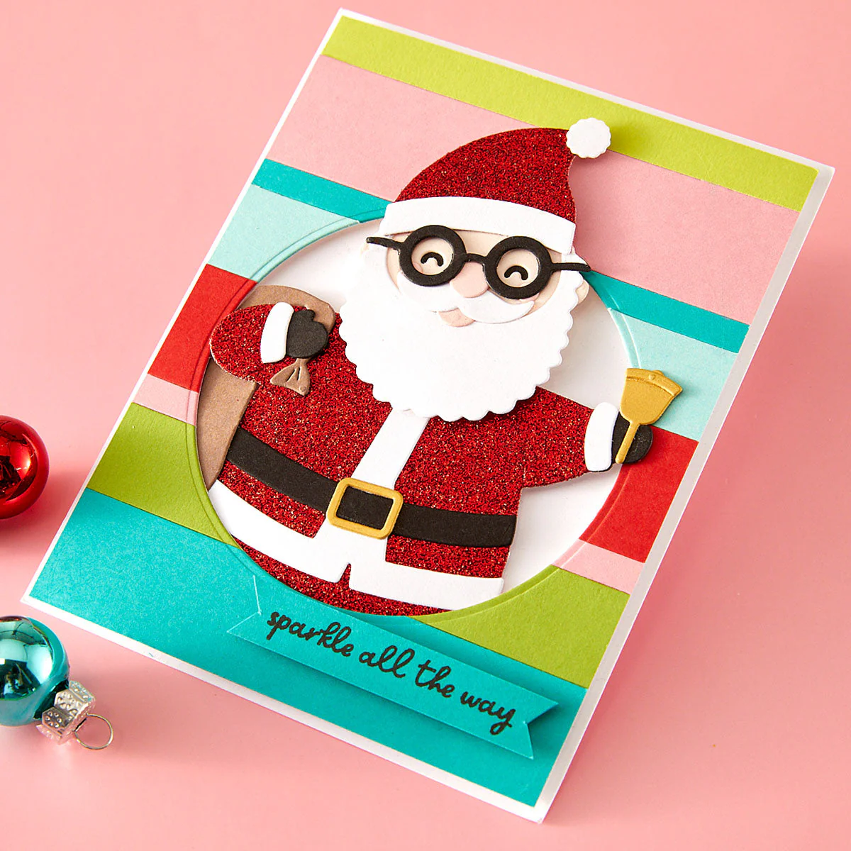 Image of Spectacular Holiday Sentiments Stamp & Die Set