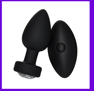 Crystal Pleasure Anal Vibrator - 3.6 Inch