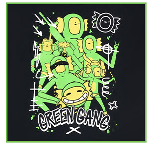The Boys Green Gang Group T Shirt