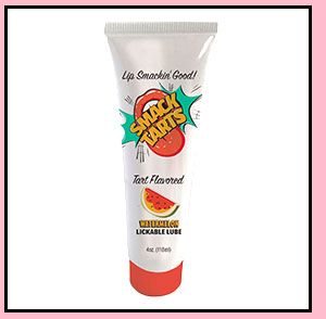 Smack Tarts Watermelon Flavored Lickable Lube - 4 oz.