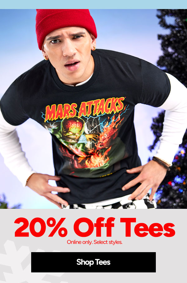 20% Off Tees