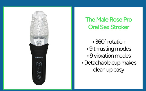 The Male Rose Pro Oral Sex Stroker