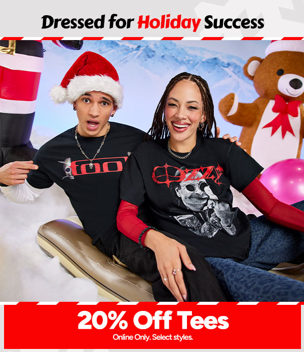 20% Off Tees