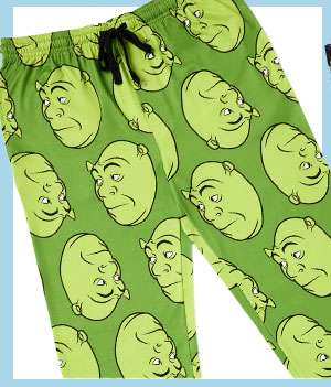 Shrek Meme Print Lounge Pants