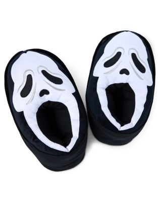 Ghost Face Plush Slippers
