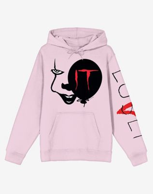 Pink Pennywise Balloon Hoodie - IT Chapter 2