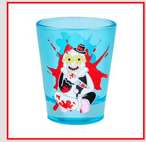 Art the Clown Candykiller Shot Glass 1.5 oz. - Terrifier