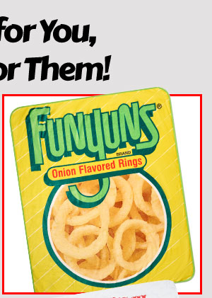 Funyuns Fleece Blanket