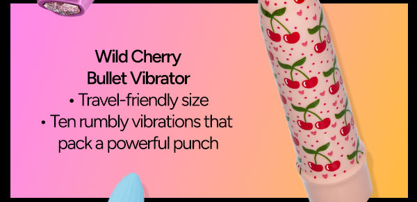 Wild Cherry Bullet Vibrator - Sexology