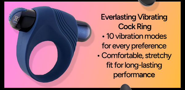 Everlasting 10-Function Vibrating Cock Ring - Hott Love Extreme