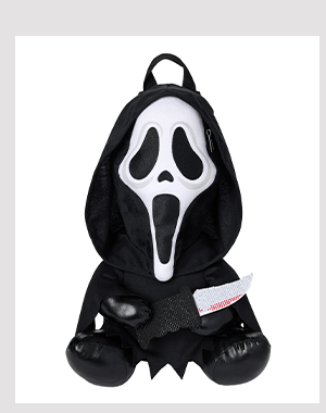 Ghost Face Plush Mini Backpack