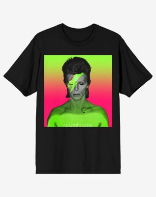 Neon Aladdin Sane T Shirt - David Bowie