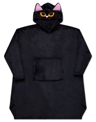 Black Cat Wearable Blanket