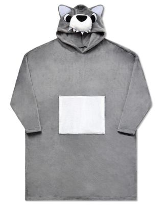 Wolf Wearable Blanket