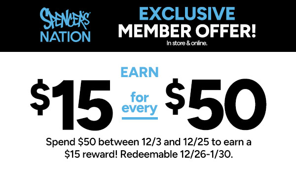Spencer's Nation Offer