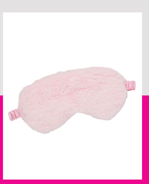 Pleasure Bound Pink Furry Blindfold