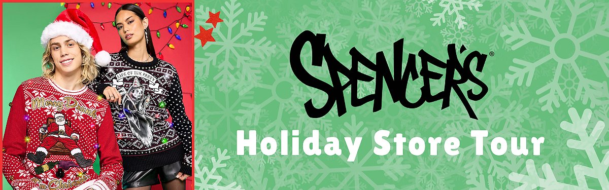 Spencer’s 2025 Holiday Store Tour: Section Highlights & More