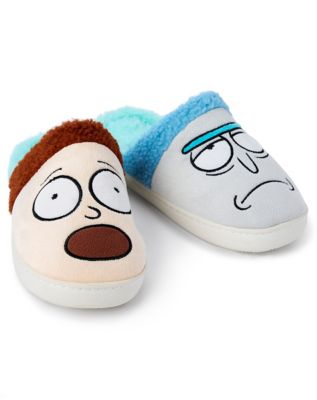 Rick and Morty Scuff Slippers