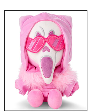Ghost Face Pink Diva Plush