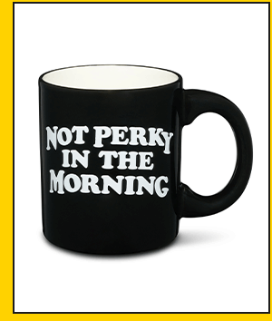 Not Perky in the Morning Boob Coffee Mug