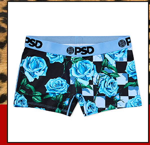 PSD Blue Rose Boyshorts