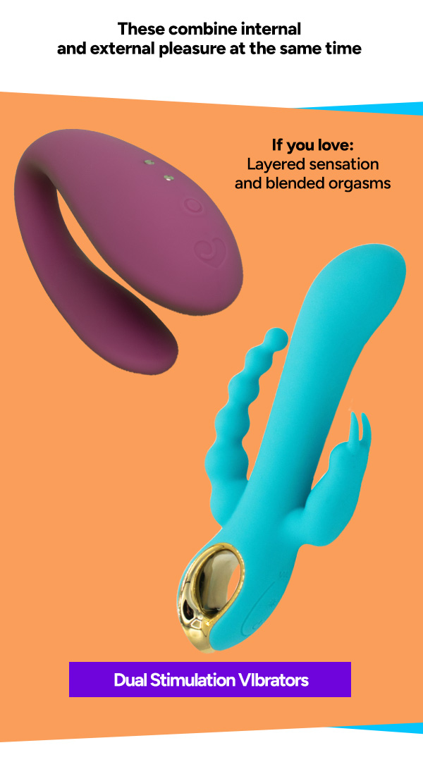 Dual Stimulation Vibrators