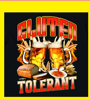 Gluten Tolerant T Shirt - Teen Hearts