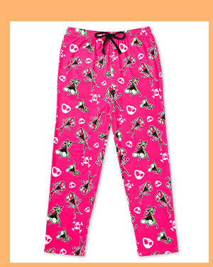 Hot Pink Invader Zim Lounge Pants