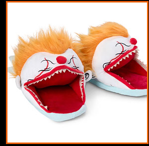 Pennywise Bite Me Plush Slippers - It