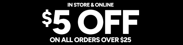$5 OFF $25