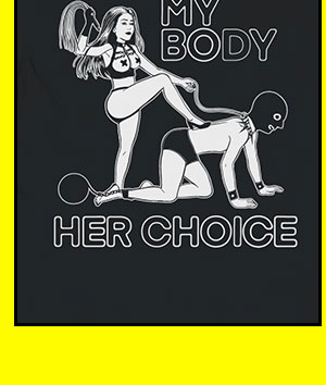 My Body Her Choice T Shirt - Teen Hearts