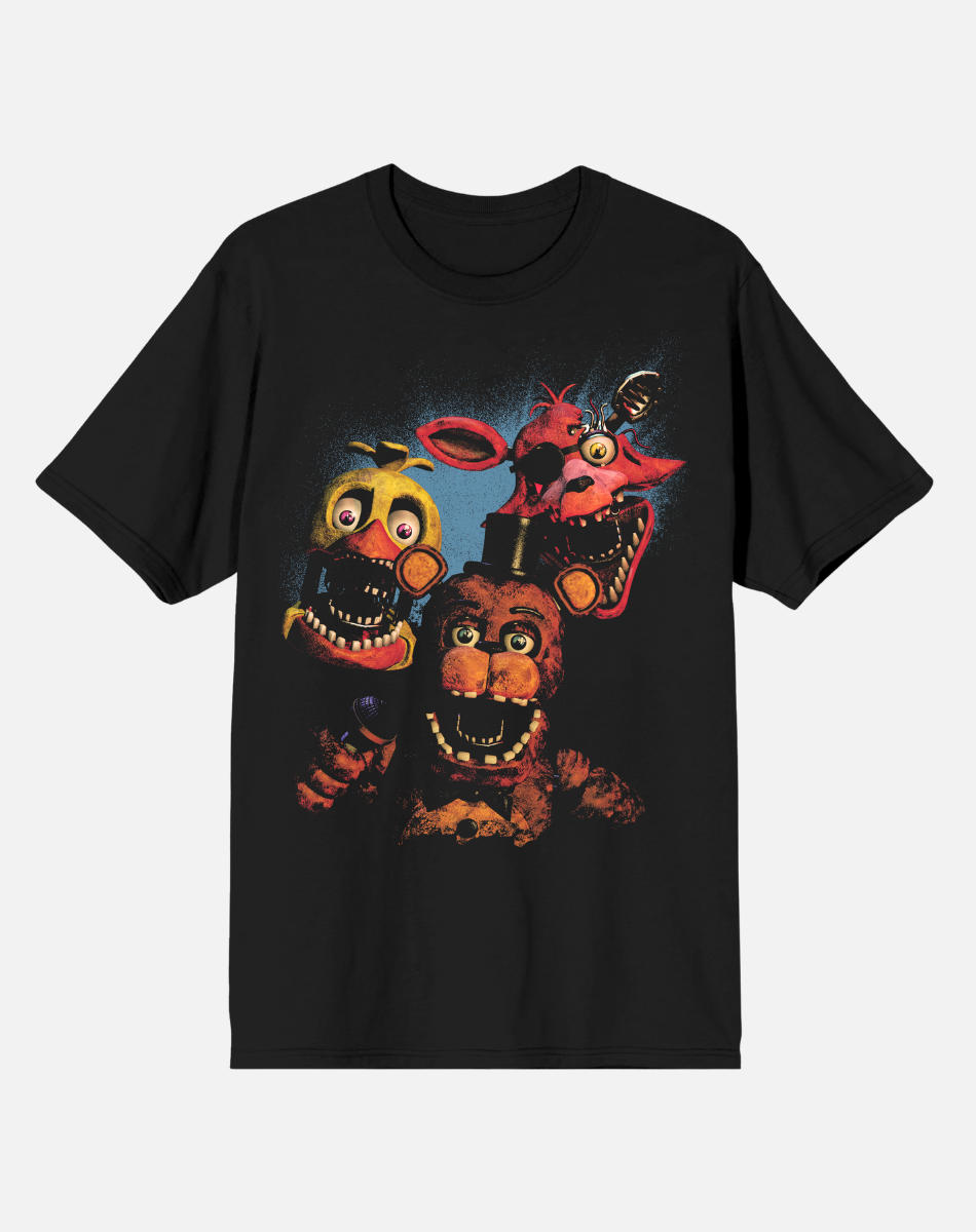 Five Nights at Freddy's Distressed Animatronics T Shirt