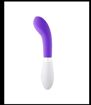 Purple Perfect Curve Multi Speed G-Spot Vibrator 7 Inch - Hott Love