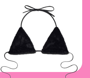 Kayla Malecc Faux Fur Bralette