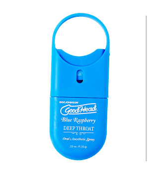 Numbing Blue Raspberry Deep Throat Spray To-Go