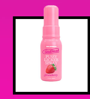 Good Head Strawberry Pussy Licker Spray - 1 oz.