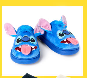 Stitch Tongue 3D Slippers - Lilo & Stitch