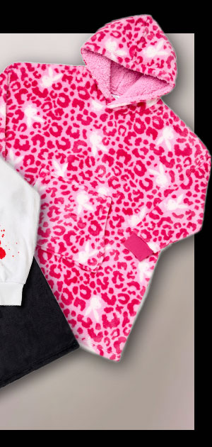 Playboy Pink Cheetah Wearable Blanket