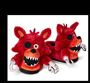 Five Nights at Freddy's Foxy Plush Slippers