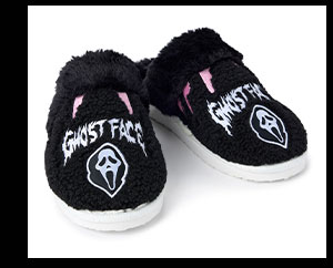 Ghost Face Scuff Slippers