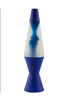14.5 Inch Concrete Blue Lava Lamp