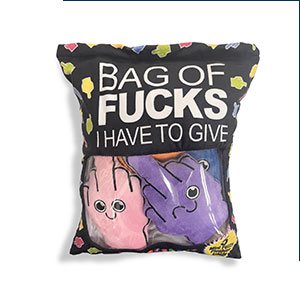 Bag of Fucks I Have to Give Mini Pillow Set