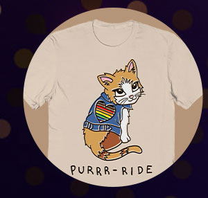 Purrr-Ride Kitty T Shirt