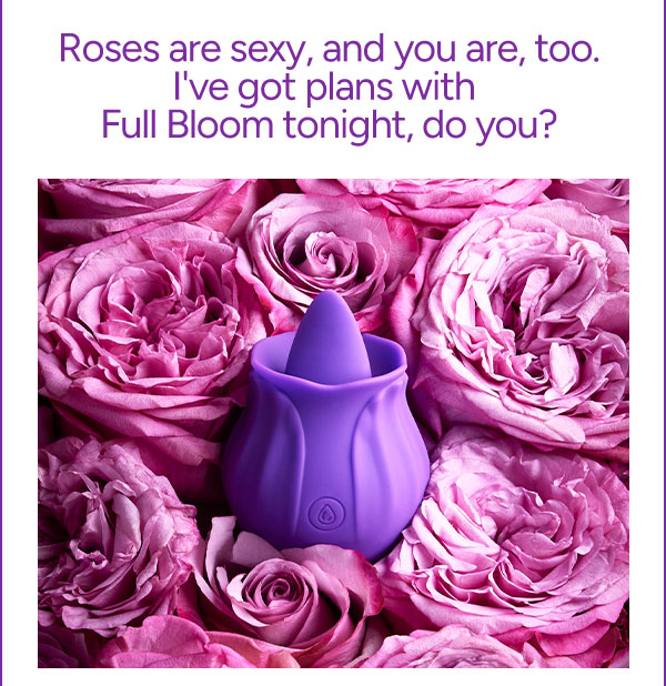 Shop Full Bloom Rechargeable Tongue Vibrator
