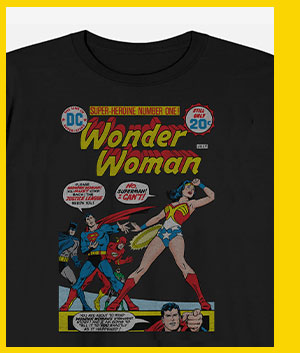 Wonder Woman Comic Book T Shirt - DC Comics