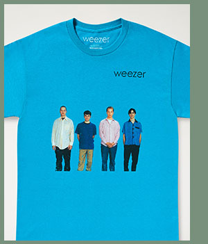 Weezer Blue Album T Shirt